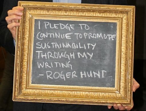 Roger Hunt Fit For the Future pledge