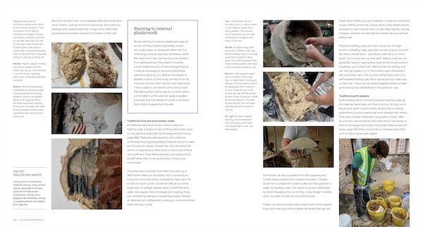 Old House Handbook - plasterwork spread
